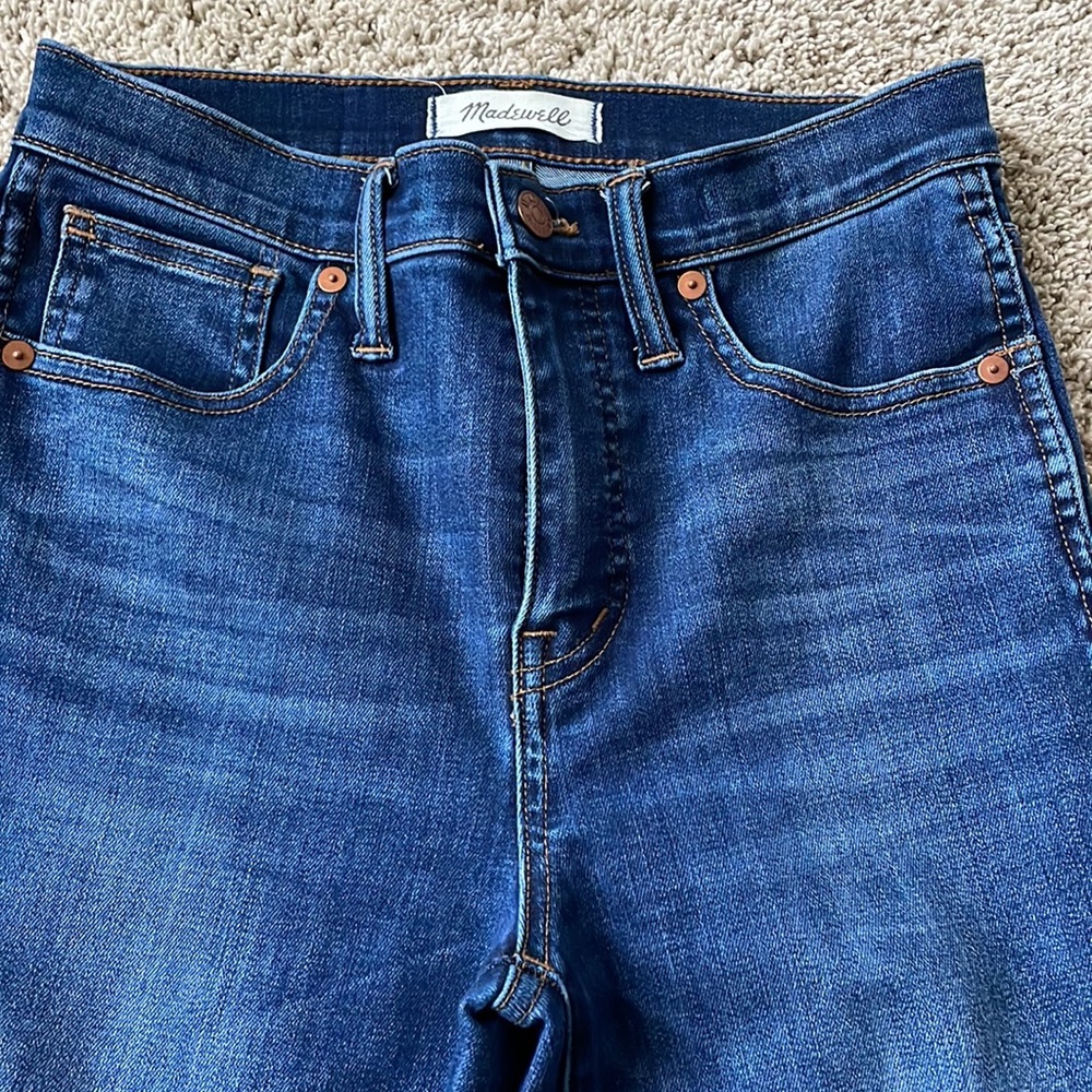 Madewell High Rise Skinny Jean - Picture 3 of 9